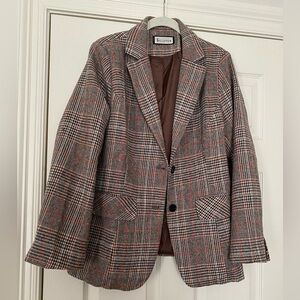 PLAID BLAZER | L